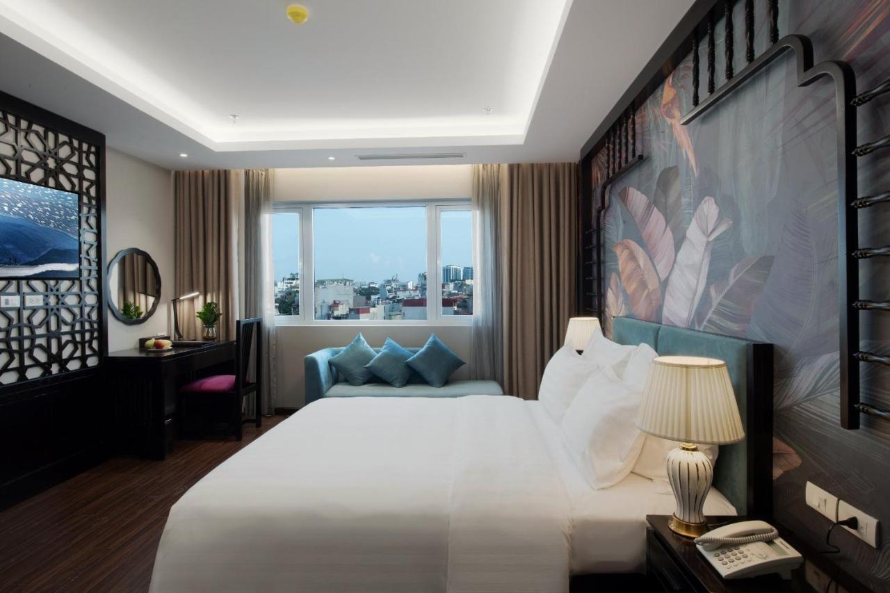 Palago Boutique Hotel Hanoi Exteriör bild