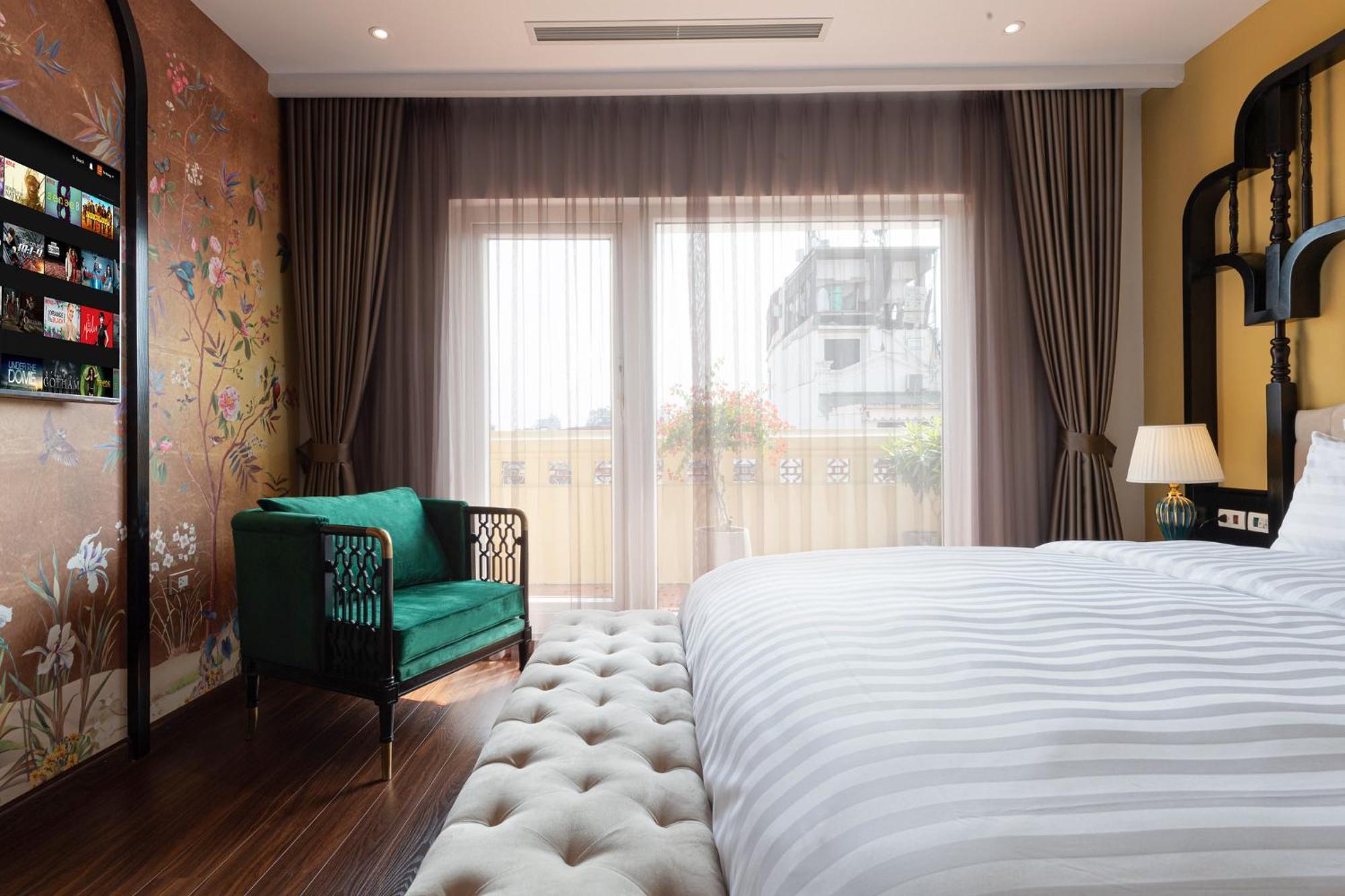 Palago Boutique Hotel Hanoi Exteriör bild