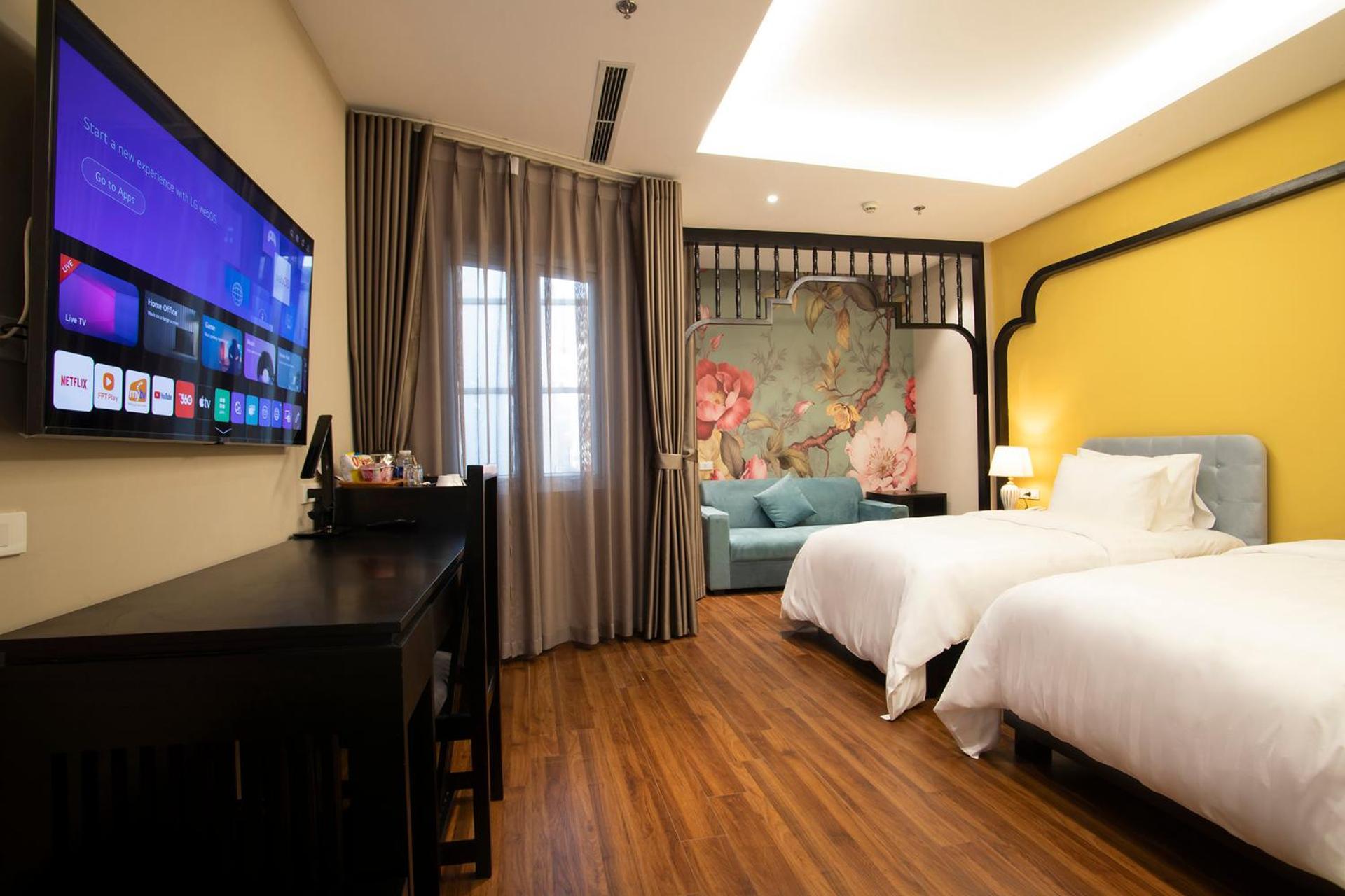 Palago Boutique Hotel Hanoi Exteriör bild