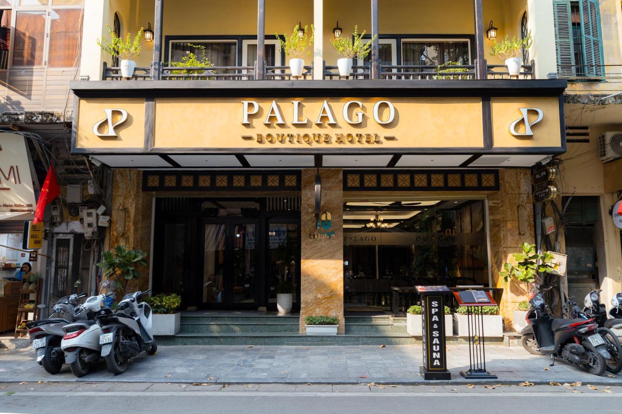 Palago Boutique Hotel Hanoi Exteriör bild